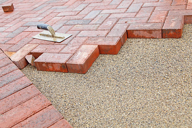Permeable Paver Driveway in Carmel, IN